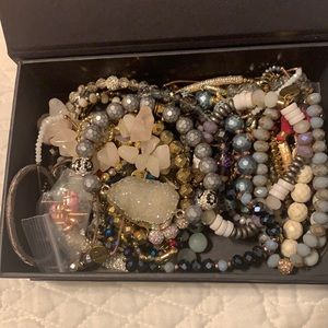 Box full off bracelets
